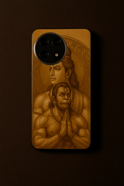 Bhakti Eternal Premium Glass Back Cover For One Plus 13, 12, 11, 10, Nord Series The Case & Co