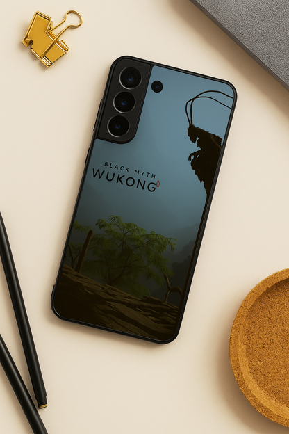 BMW -Black Myth Wukong Premium Glass Back Cover For Galaxy S, A, M & F Series The Case & Co