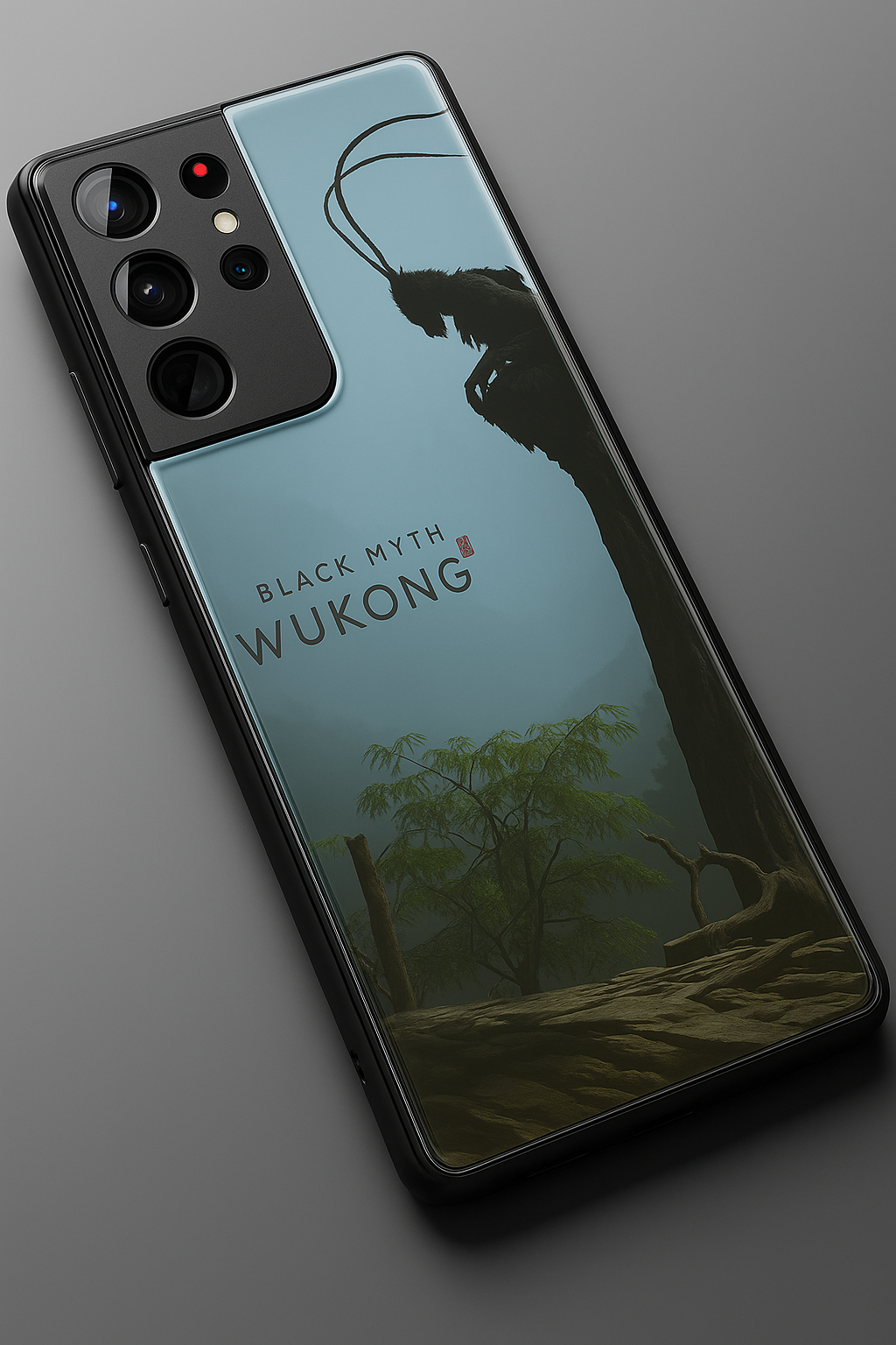 BMW -Black Myth Wukong Premium Glass Back Cover For Galaxy S, A, M & F Series The Case & Co