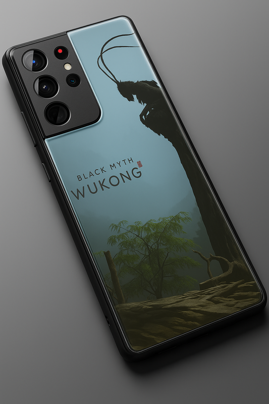 BMW -Black Myth Wukong Premium Glass Back Cover For Galaxy S, A, M & F Series The Case & Co