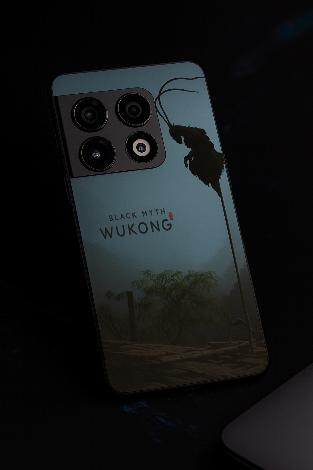 BMW-Black Myth Wukong Premium Glass Back Cover For One Plus 13, 12, 11, 10, Nord Series The Case & Co
