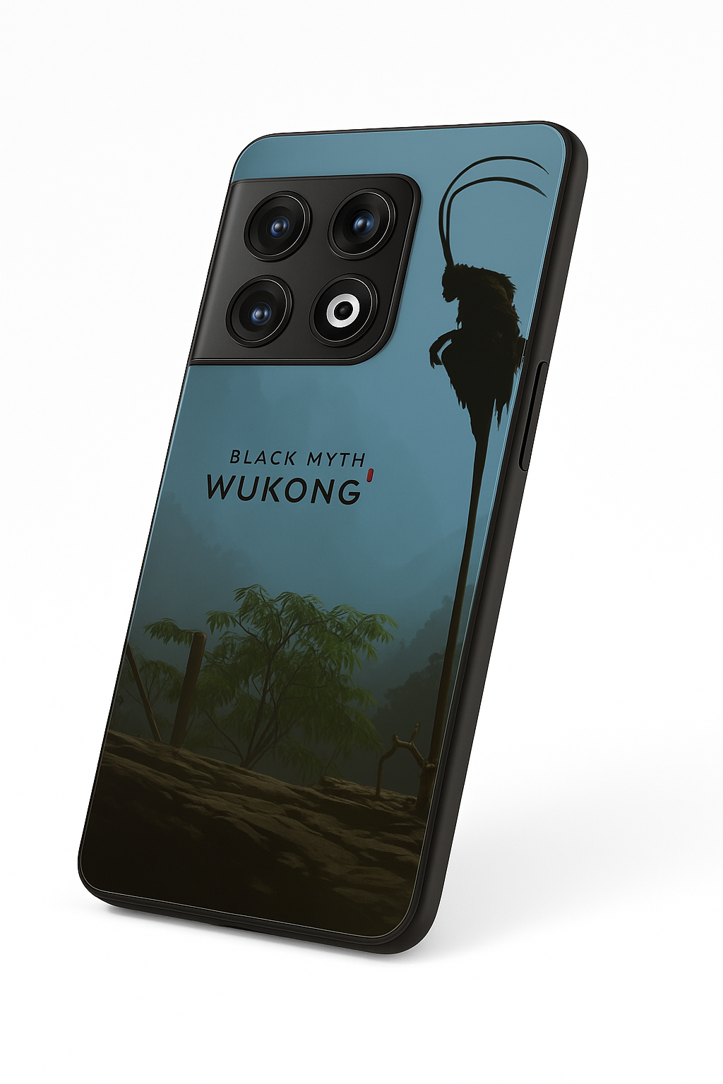 BMW-Black Myth Wukong Premium Glass Back Cover For One Plus 13, 12, 11, 10, Nord Series The Case & Co