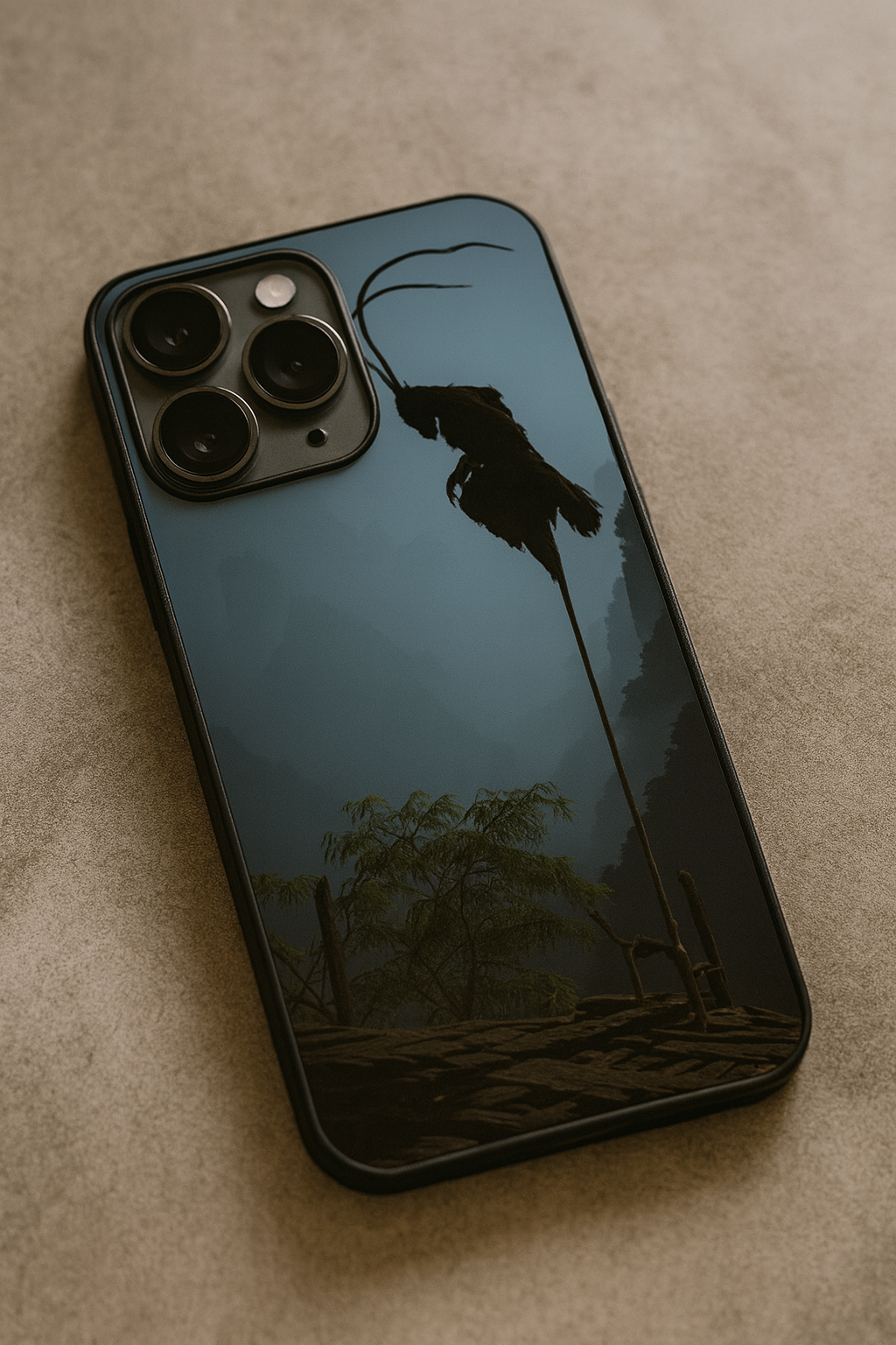 BMW -Black Myth Wukong Premium Glass Back Cover | iPhone 11,12,13,14,15,16,17 Models The Case & Co