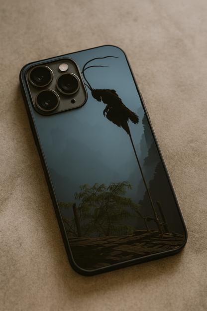 BMW -Black Myth Wukong Premium Glass Back Cover | iPhone 11,12,13,14,15,16,17 Models The Case & Co