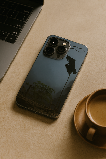 BMW -Black Myth Wukong Premium Glass Back Cover | iPhone 11,12,13,14,15,16,17 Models The Case & Co