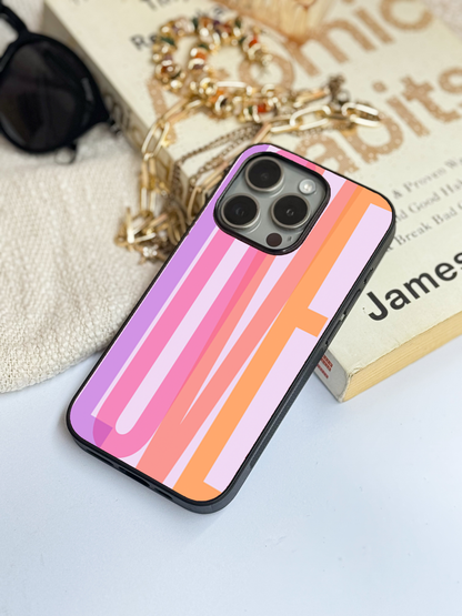 Bold Love Premium Glass Back Cover For iPhone 11,12,13,14,15,16,17 Models The Case & Co