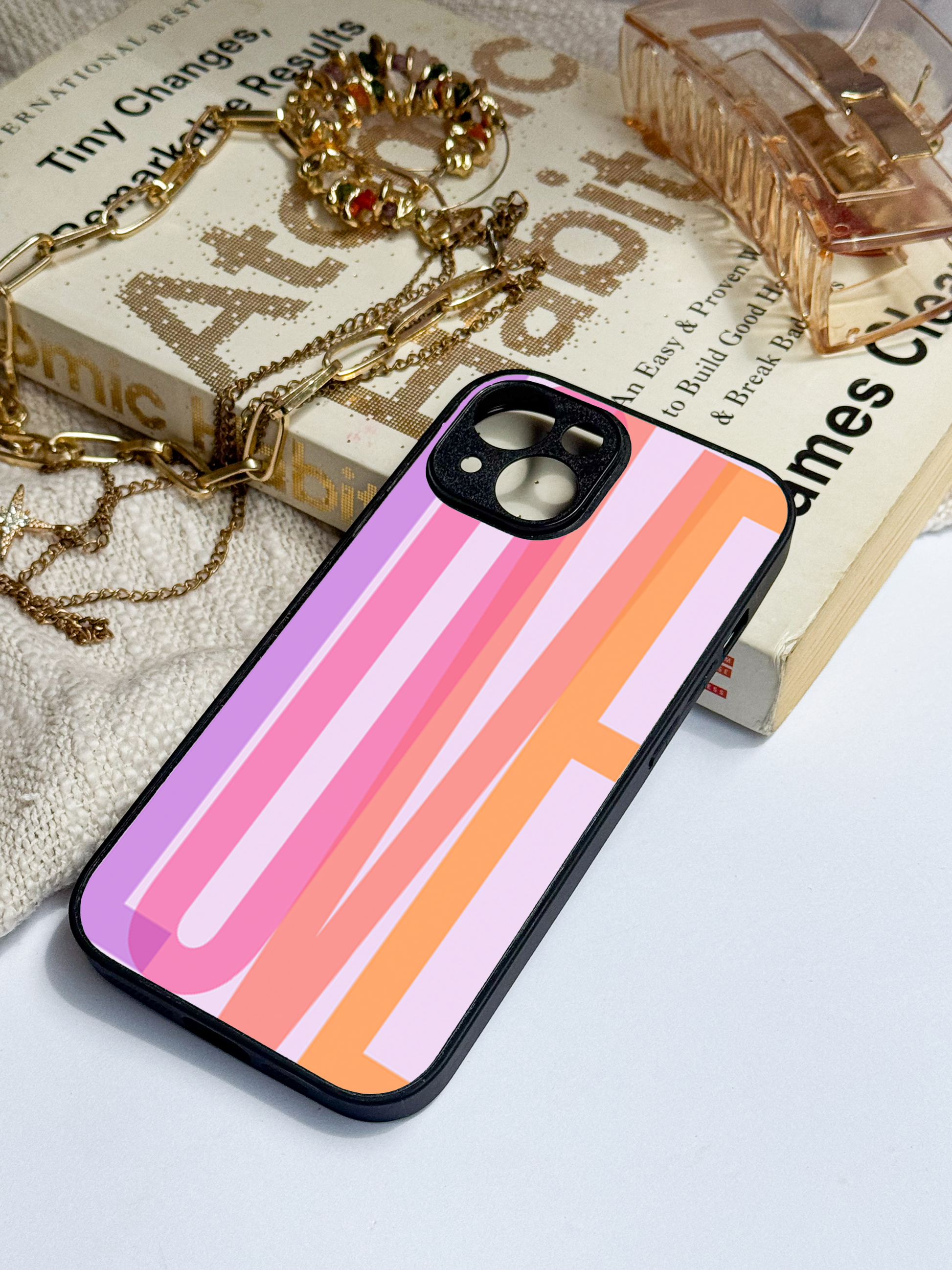 Bold Love Premium Glass Back Cover For iPhone 11,12,13,14,15,16,17 Models The Case & Co