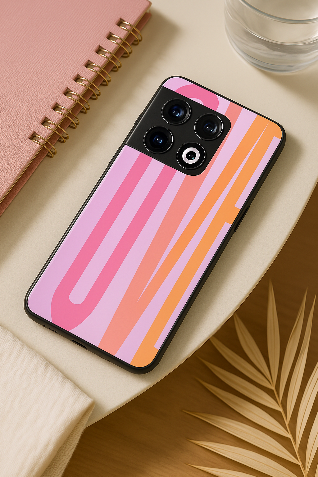 Bold Love Premium Glass Back Cover For One Plus 13, 12, 11, 10, Nord Series The Case & Co