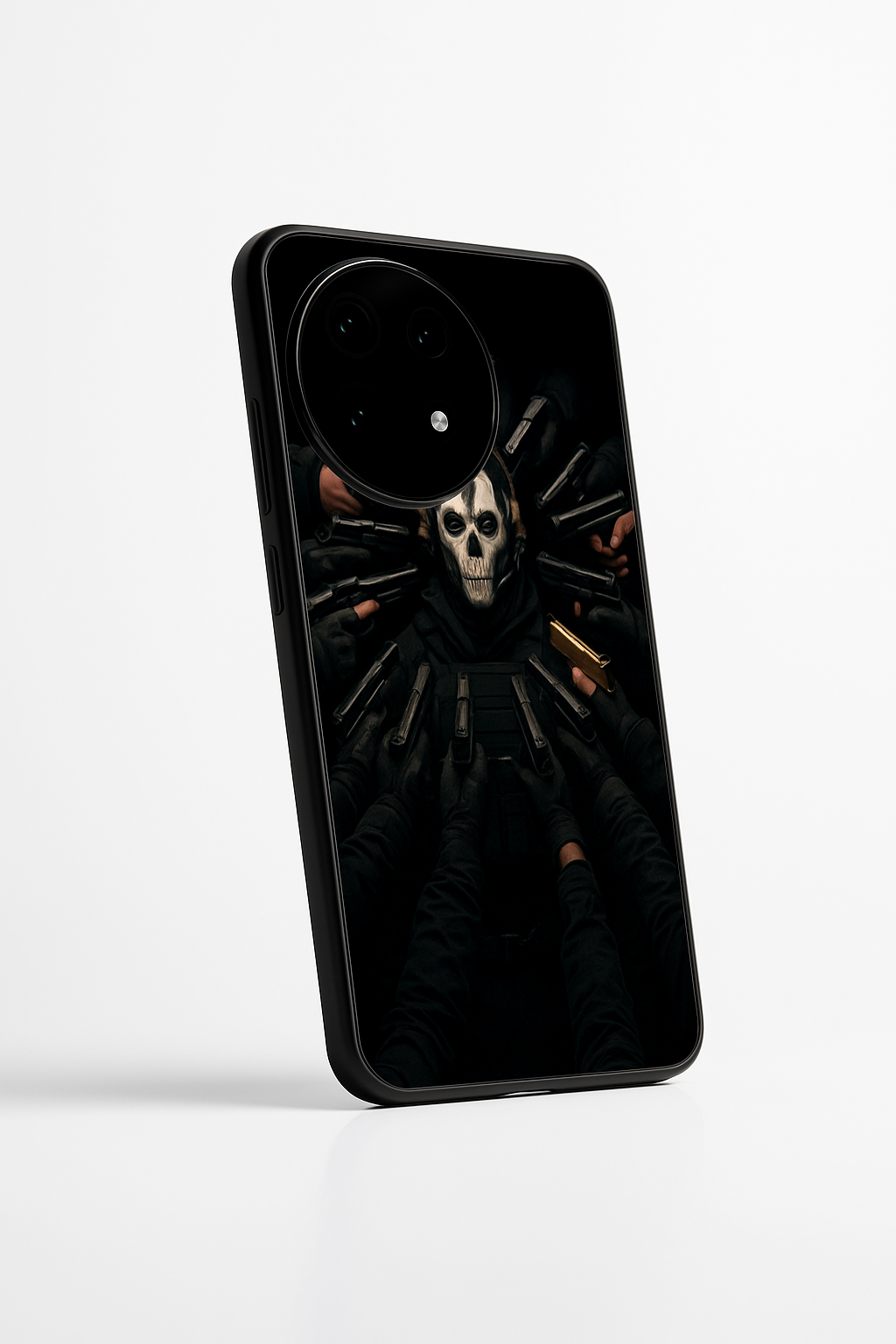 Bullet Crown Premium Glass Back Cover For One Plus 13, 12, 11, 10, Nord Series The Case & Co