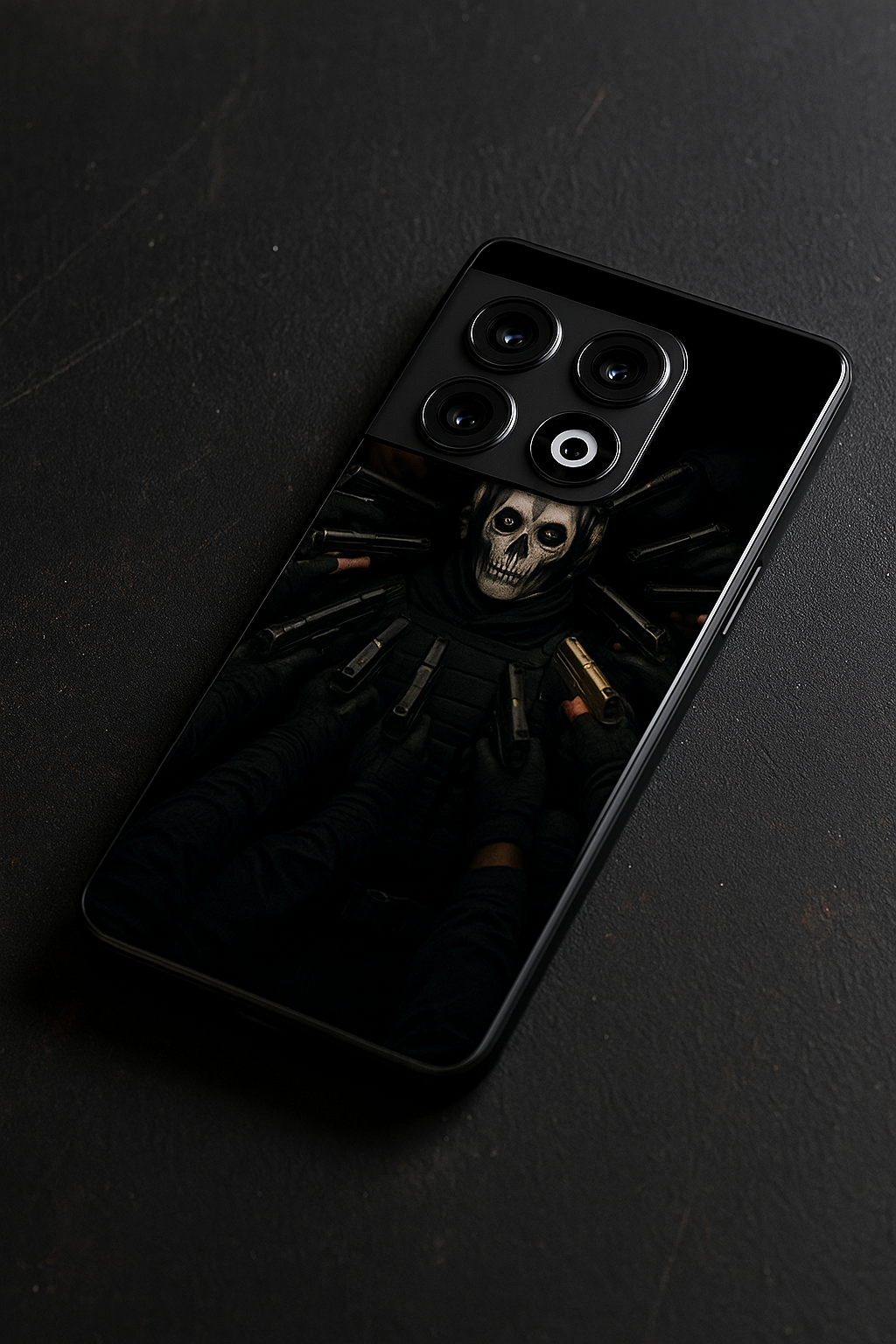 Bullet Crown Premium Glass Back Cover For One Plus 13, 12, 11, 10, Nord Series The Case & Co