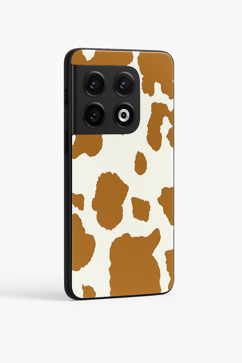 Cafe Spots Premium Glass Back Cover For One Plus 13, 12, 11, 10, Nord Series The Case & Co