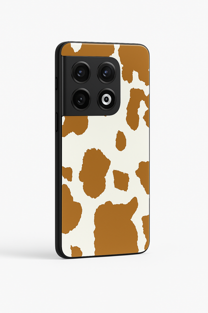 Cafe Spots Premium Glass Back Cover For One Plus 13, 12, 11, 10, Nord Series The Case & Co