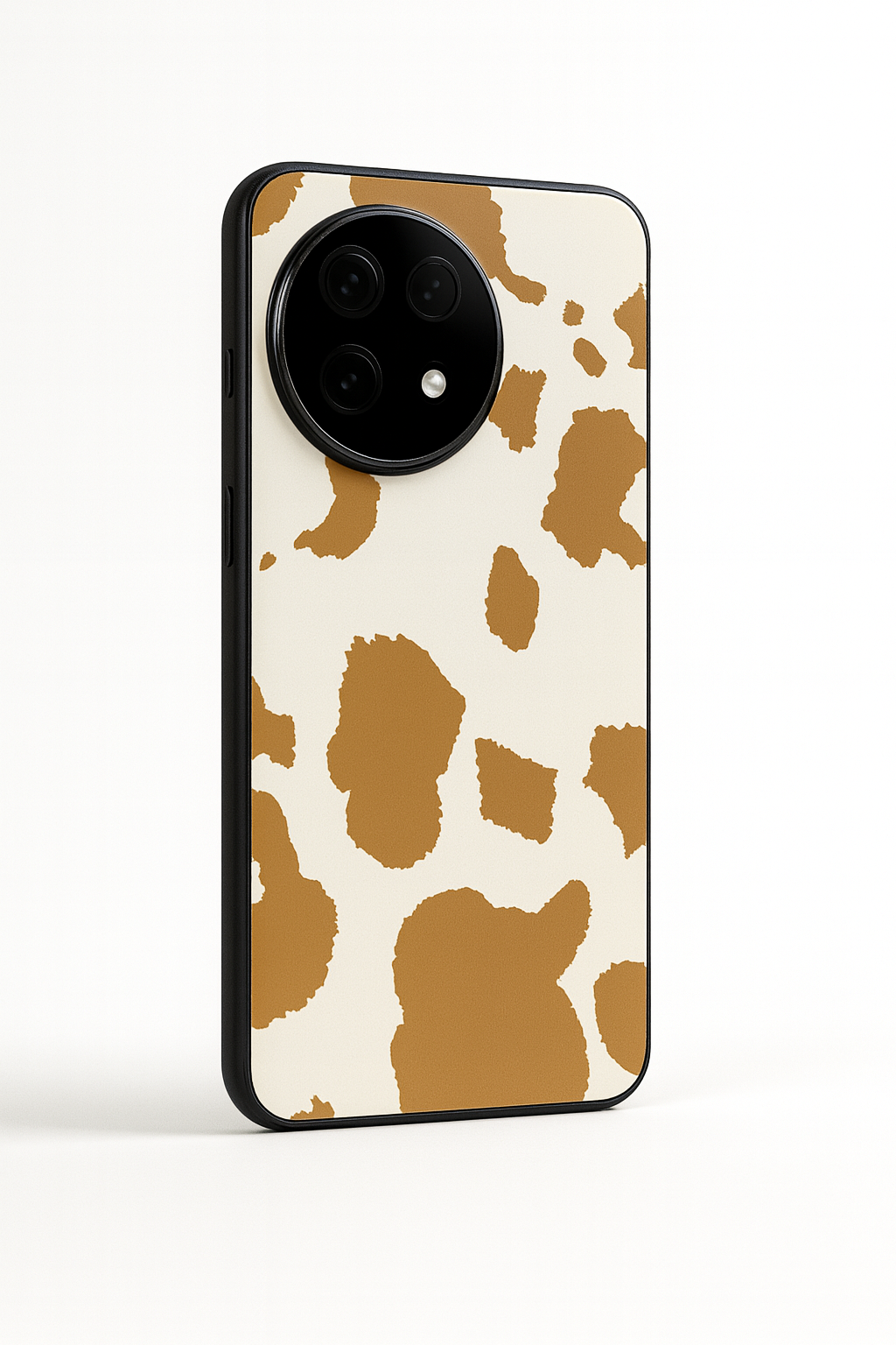 Cafe Spots Premium Glass Back Cover For One Plus 13, 12, 11, 10, Nord Series The Case & Co