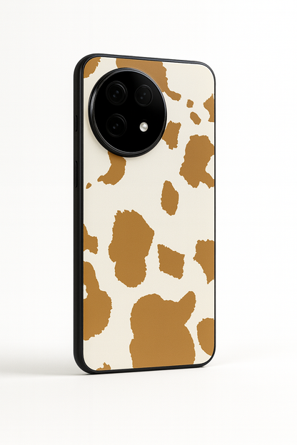 Cafe Spots Premium Glass Back Cover For One Plus 13, 12, 11, 10, Nord Series The Case & Co