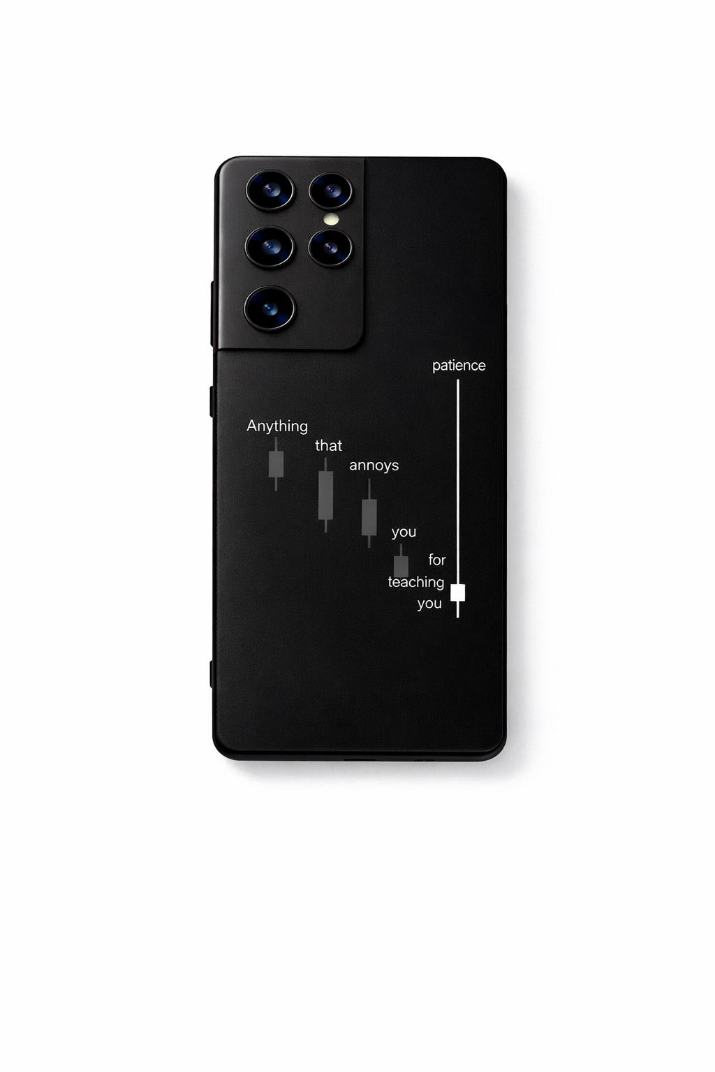 Candle Wisdom Premium Glass Back Cover For Galaxy S, A, M & F Series The Case & Co