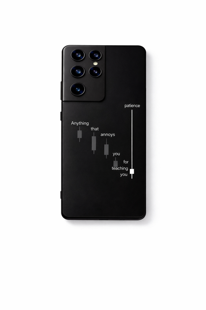 Candle Wisdom Premium Glass Back Cover For Galaxy S, A, M & F Series The Case & Co