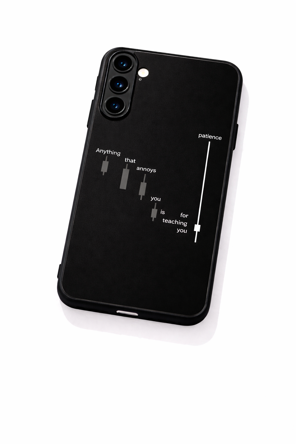 Candle Wisdom Premium Glass Back Cover For Galaxy S, A, M & F Series The Case & Co