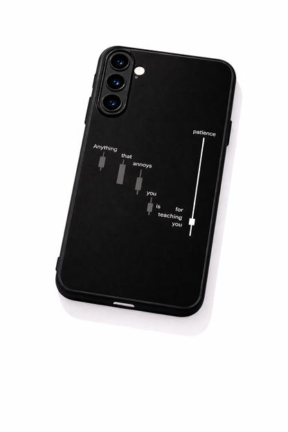 Candle Wisdom Premium Glass Back Cover For Galaxy S, A, M & F Series The Case & Co