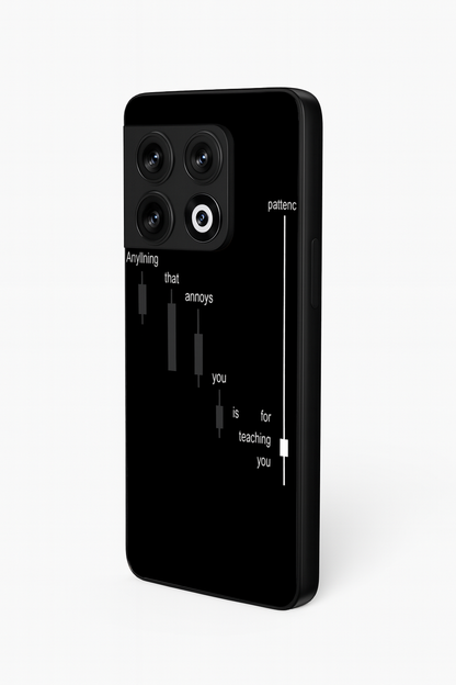 Candle Wisdom Premium Glass Back Cover For One Plus 13, 12, 11, 10, Nord Series The Case & Co