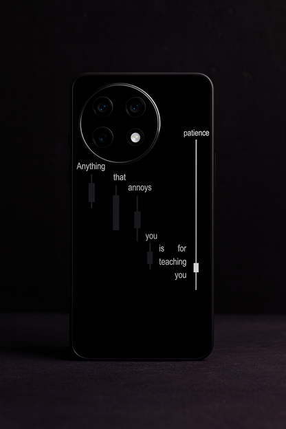 Candle Wisdom Premium Glass Back Cover For One Plus 13, 12, 11, 10, Nord Series The Case & Co