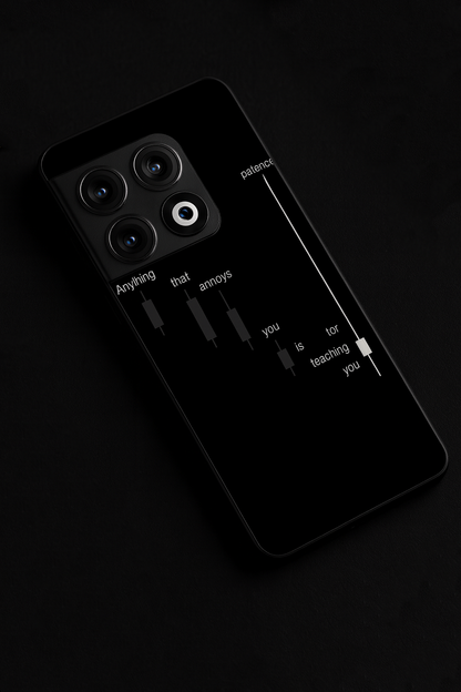 Candle Wisdom Premium Glass Back Cover For One Plus 13, 12, 11, 10, Nord Series The Case & Co