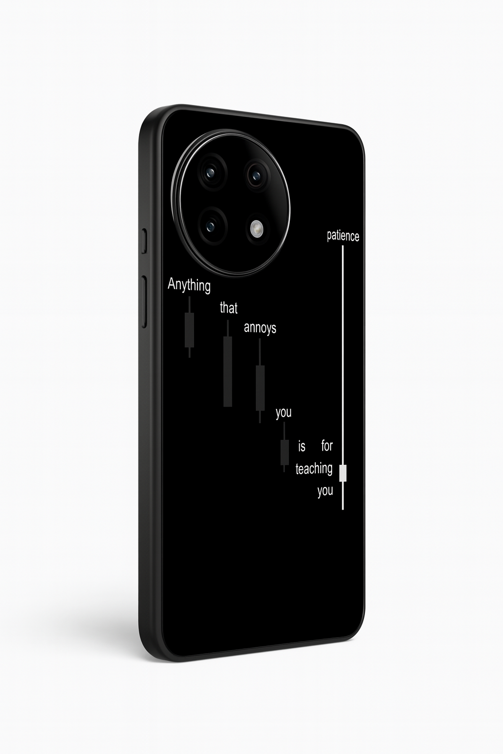 Candle Wisdom Premium Glass Back Cover For One Plus 13, 12, 11, 10, Nord Series The Case & Co