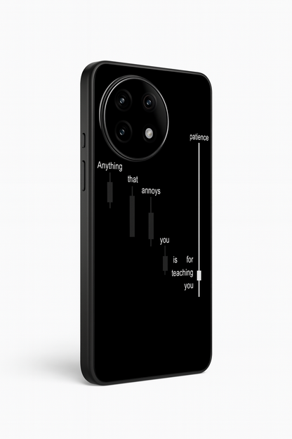 Candle Wisdom Premium Glass Back Cover For One Plus 13, 12, 11, 10, Nord Series The Case & Co