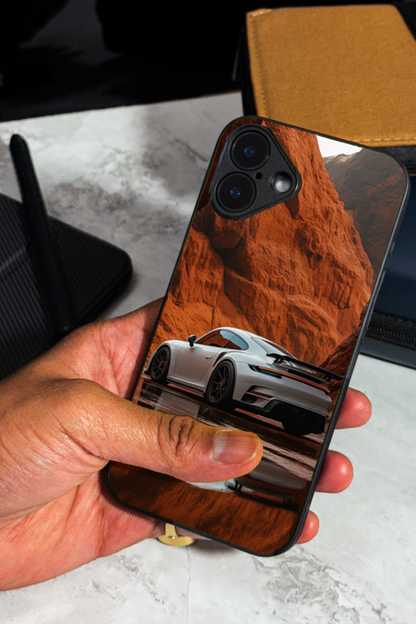 Canyon Rush Glass Back Cover For iPhone 11,12,13,14,15,16,17 ModelS The Case & Co