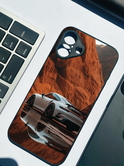 Canyon Rush Glass Back Cover For iPhone 11,12,13,14,15,16,17 ModelS The Case & Co