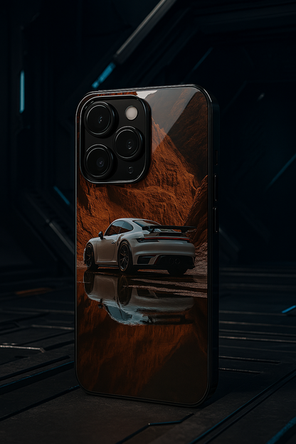 Canyon Rush Glass Back Cover For iPhone 11,12,13,14,15,16,17 ModelS The Case & Co