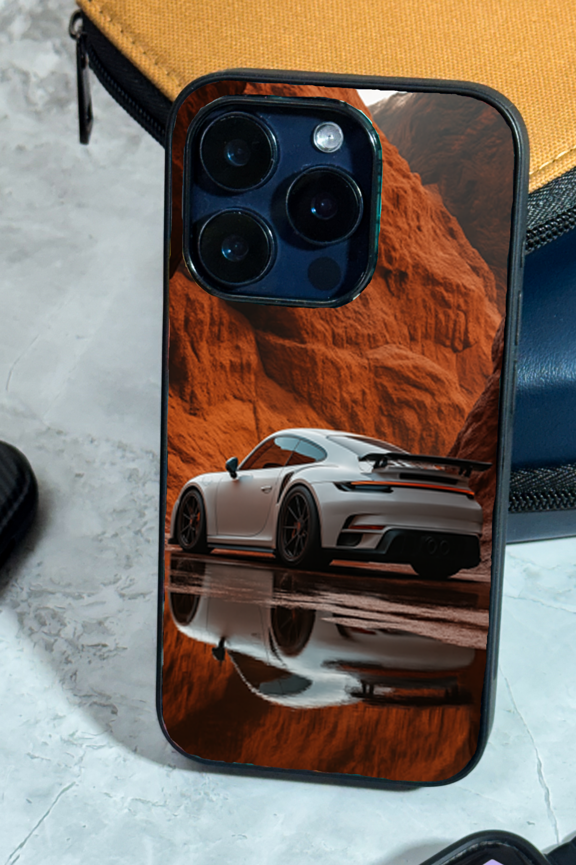 Canyon Rush Glass Back Cover For iPhone 11,12,13,14,15,16,17 ModelS The Case & Co