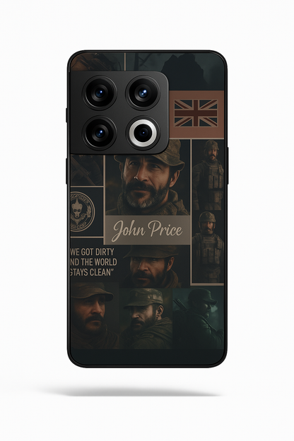 Captain's Creed Premium Glass Back Cover For One Plus 13, 12, 11, 10, Nord Series The Case & Co