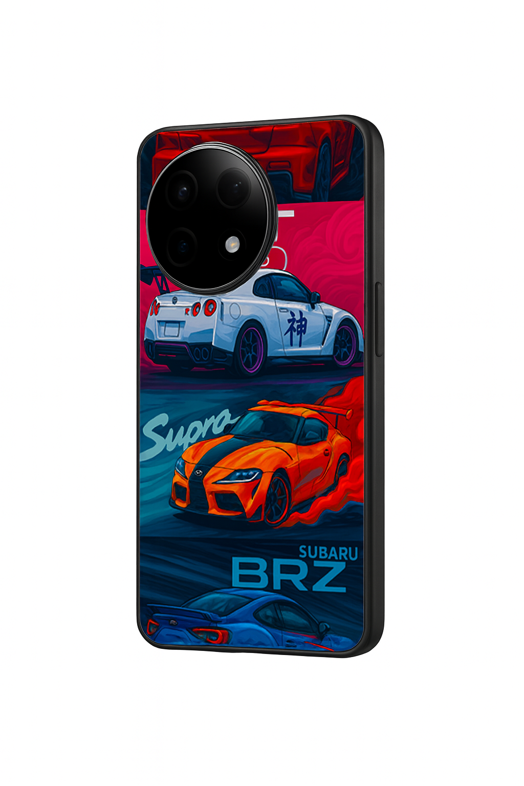 Car Lover Premium Glass Back Cover For One Plus 13, 12, 11, 10, Nord Series The Case & Co