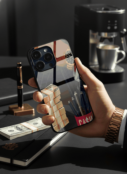 Cash Empire Glass Back Cover For iPhone 11-17 The Case & Co