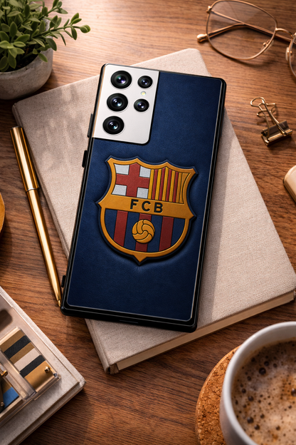 Champions Heritage Premium Glass Back Cover For Galaxy S, A, M & F Series The Case & Co