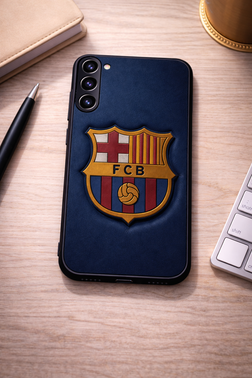 Champions Heritage Premium Glass Back Cover For Galaxy S, A, M & F Series The Case & Co