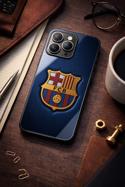 Champions Heritage Premium Glass Back Cover For iPhone 11,12,13,14,15,16,17 Models The Case & Co