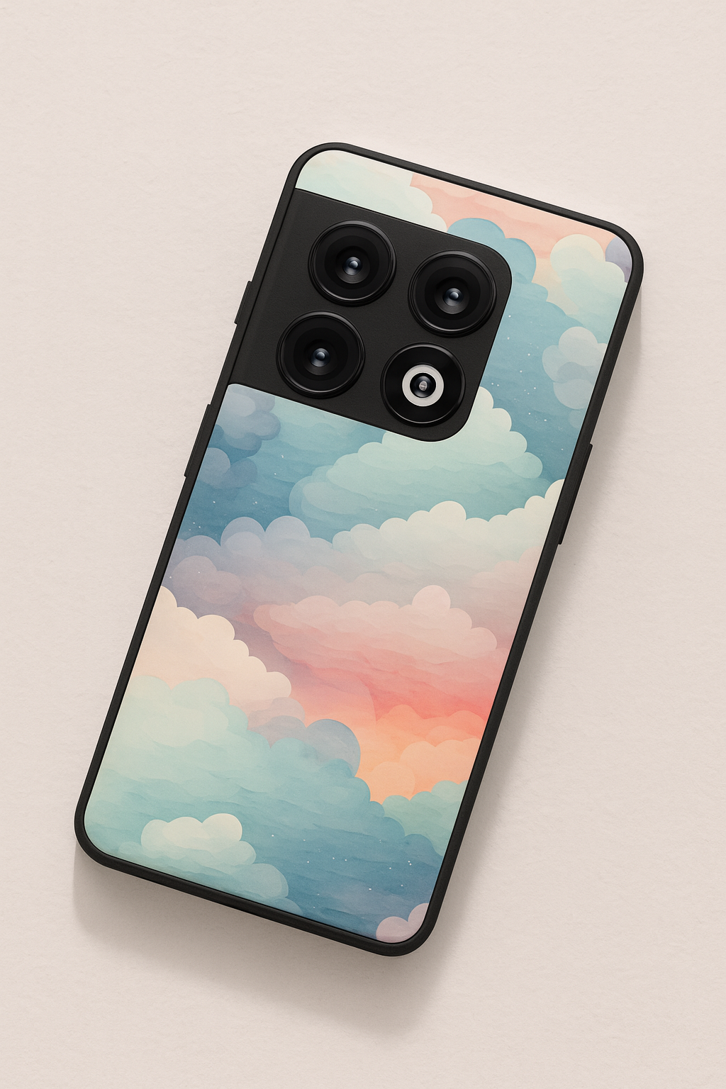 Cloud Of Dreams Premium Glass Back Cover For One Plus 13, 12, 11, 10, Nord Series The Case & Co