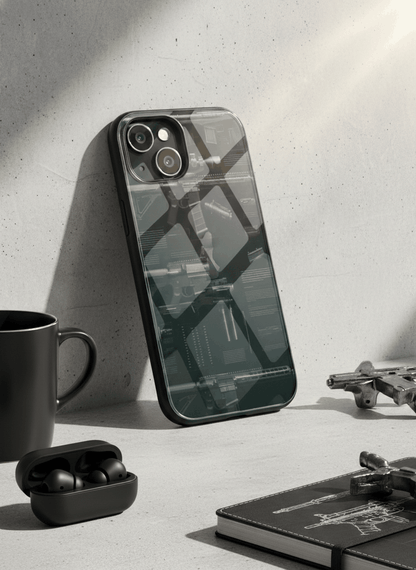 COD Guns Glass Back Cover For iPhone 11-17 The Case & Co