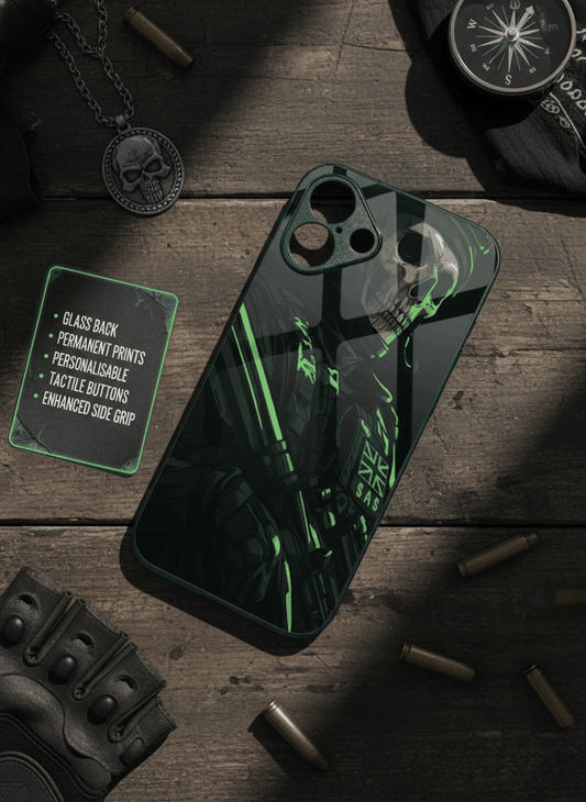 COD Zombie Glass Back Cover For iPhone 11-17 The Case & Co