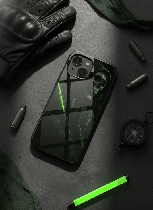 COD Zombie Glass Back Cover For iPhone 11-17 The Case & Co