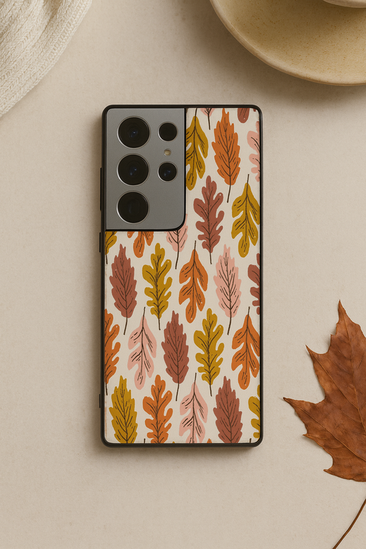 Cozy Season Premium Glass Back Cover For Galaxy S, A, M & F Series The Case & Co