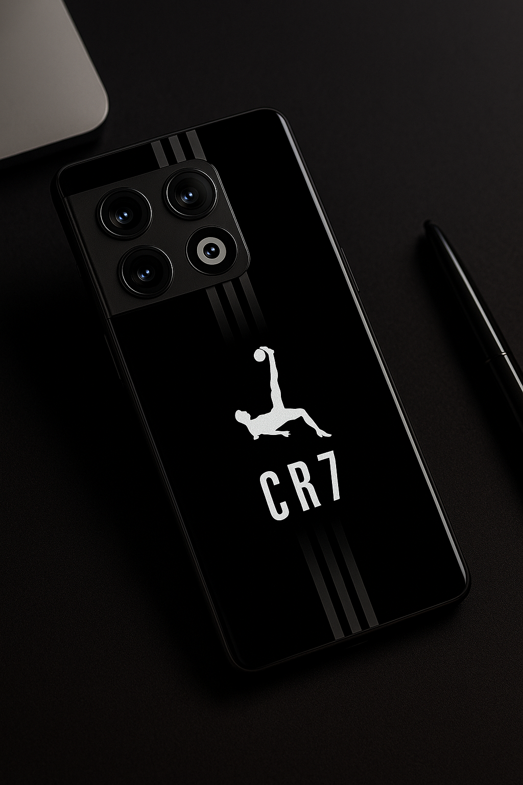 CR7 Legacy Premium Glass Back Cover For One Plus 13, 12, 11, 10, Nord Series The Case & Co