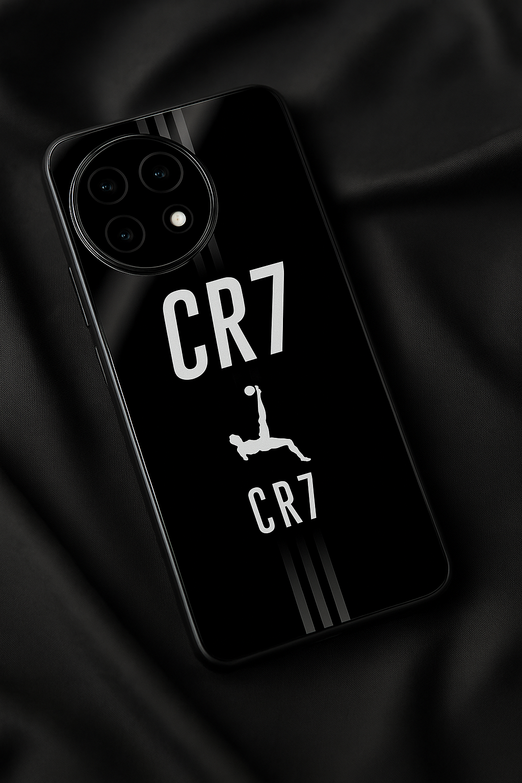 CR7 Legacy Premium Glass Back Cover For One Plus 13, 12, 11, 10, Nord Series The Case & Co