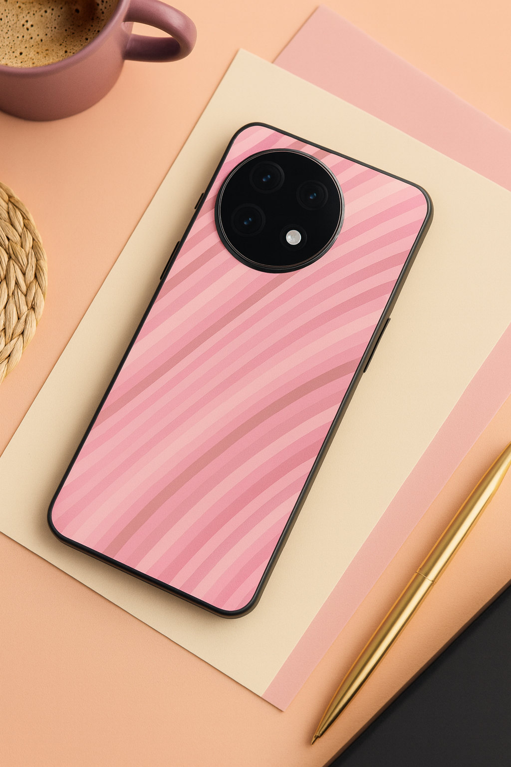 Crayon Craze Glass Back Cover For One Plus 13, 12, 11, 10, Nord Series The Case & Co