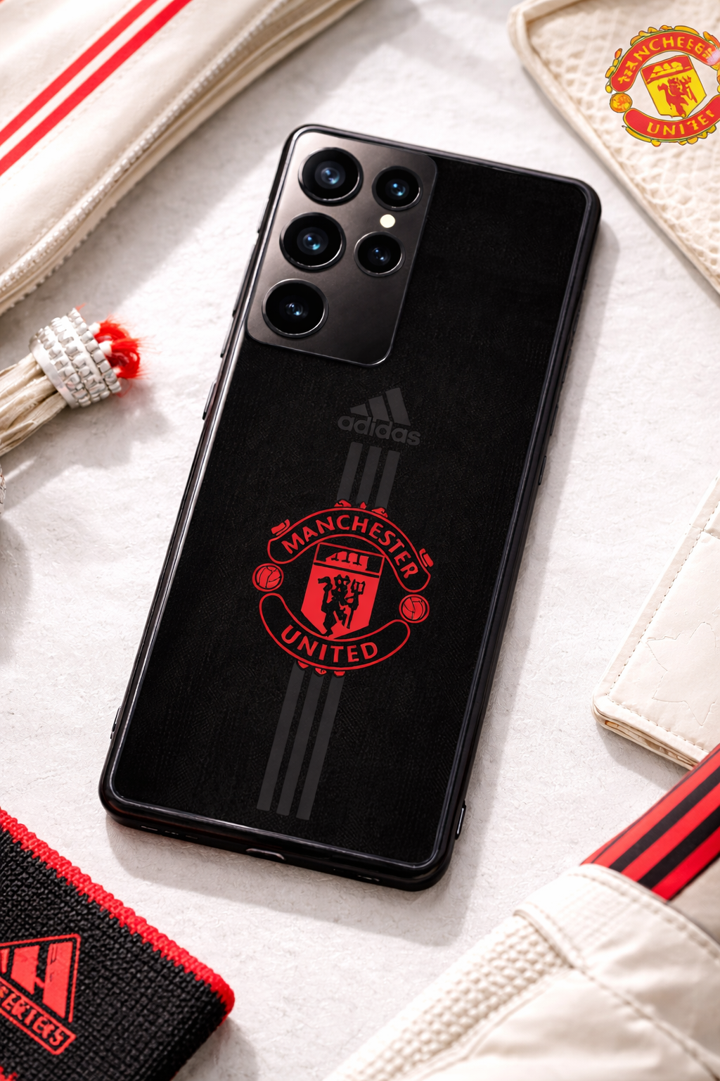 Dark Mode FC Premium Glass Back Cover For Galaxy S, A, M & F Series The Case & Co