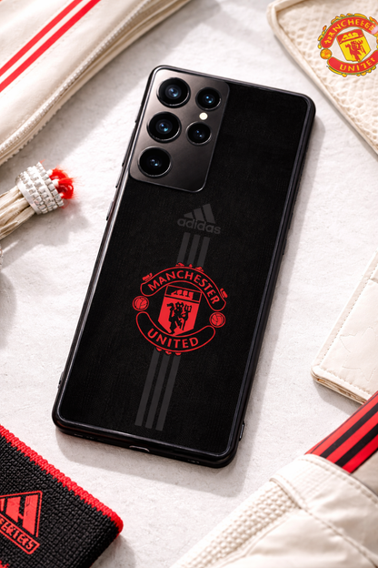 Dark Mode FC Premium Glass Back Cover For Galaxy S, A, M & F Series The Case & Co