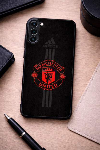 Dark Mode FC Premium Glass Back Cover For Galaxy S, A, M & F Series The Case & Co