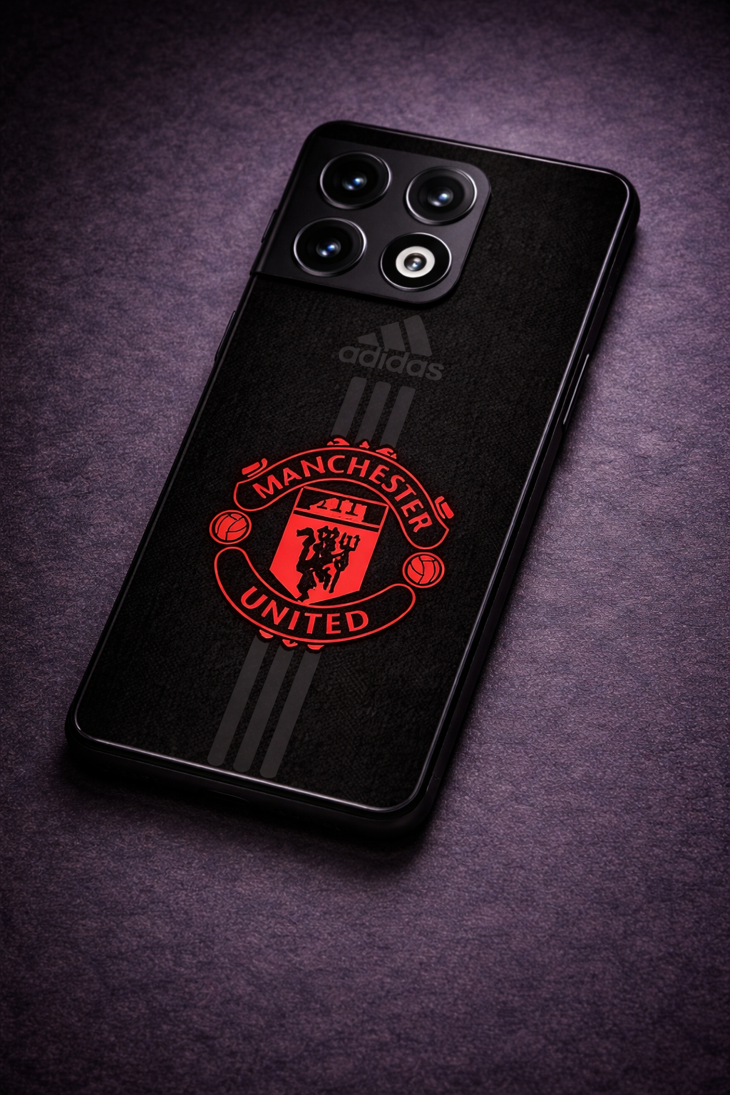 Dark Mode FC Premium Glass Back Cover For One Plus 13, 12, 11, 10, Nord Series The Case & Co