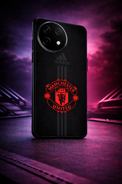 Dark Mode FC Premium Glass Back Cover For One Plus 13, 12, 11, 10, Nord Series The Case & Co